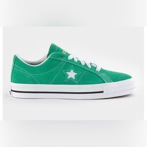 Converse CONS One Star Pro Shoes – Men’s 7 – Green/White (Online Exclusive)